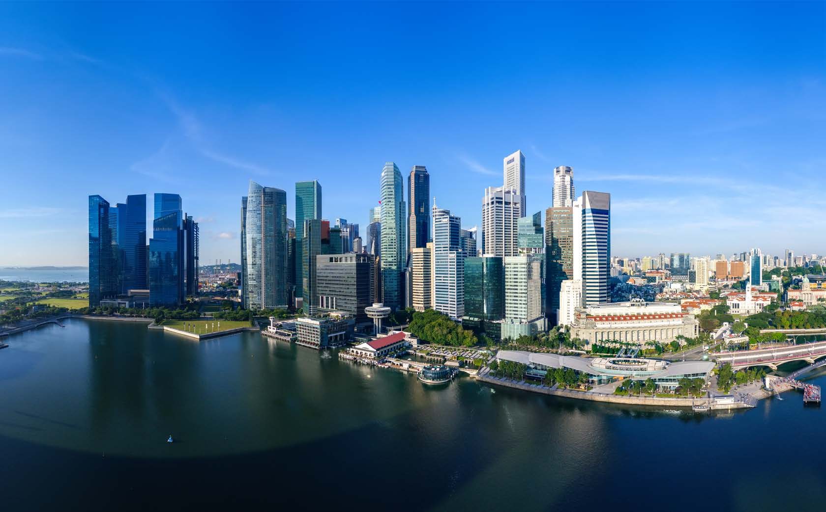 Marina Bay skyline